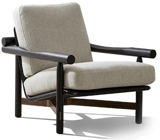 District Eight Кресло из дерева с подлокотниками Stilt M2016-a  - Вид №7