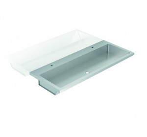 GW08 35 04 01 Genwec Коллективная мойка из нержавеющей стали 304 без нагрудника 600 мм