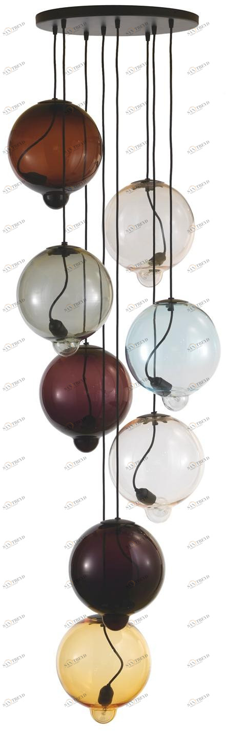 Cappellini Подвесной светильник из цветного стекла Meltdown sun-id-1473791