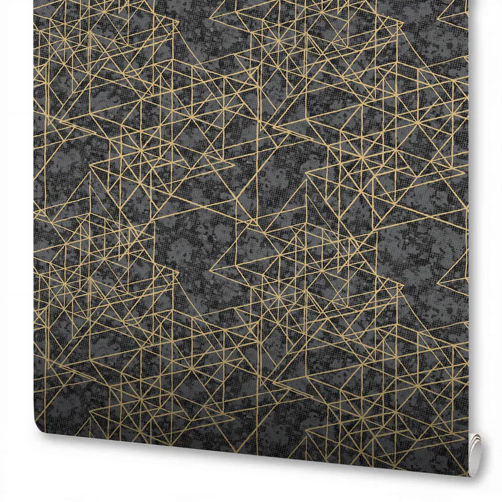 Обои флизелиновые New Age Quartz черные 1.06 м NA8758-25 STLM-2173181