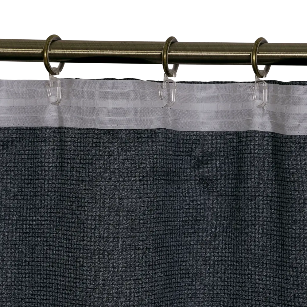 Штора на ленте, 200х300 см, жаккард, цвет синий AMORE MIO STLM-2097963 - Вид №4