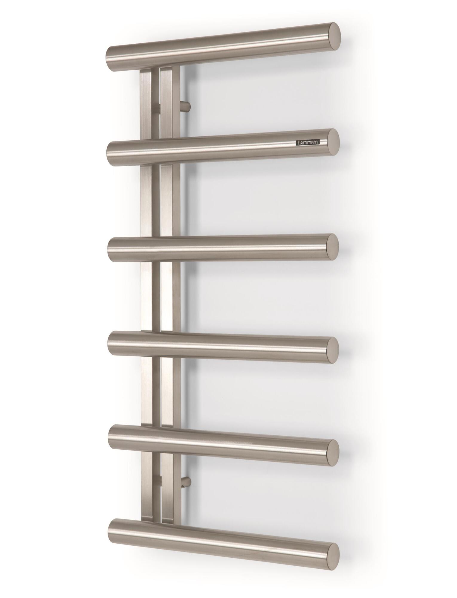 Полотенцесушитель Hammam TRENDY Stainless steel  комбинированный; электрический или водяной Сталь  - Вид №39
