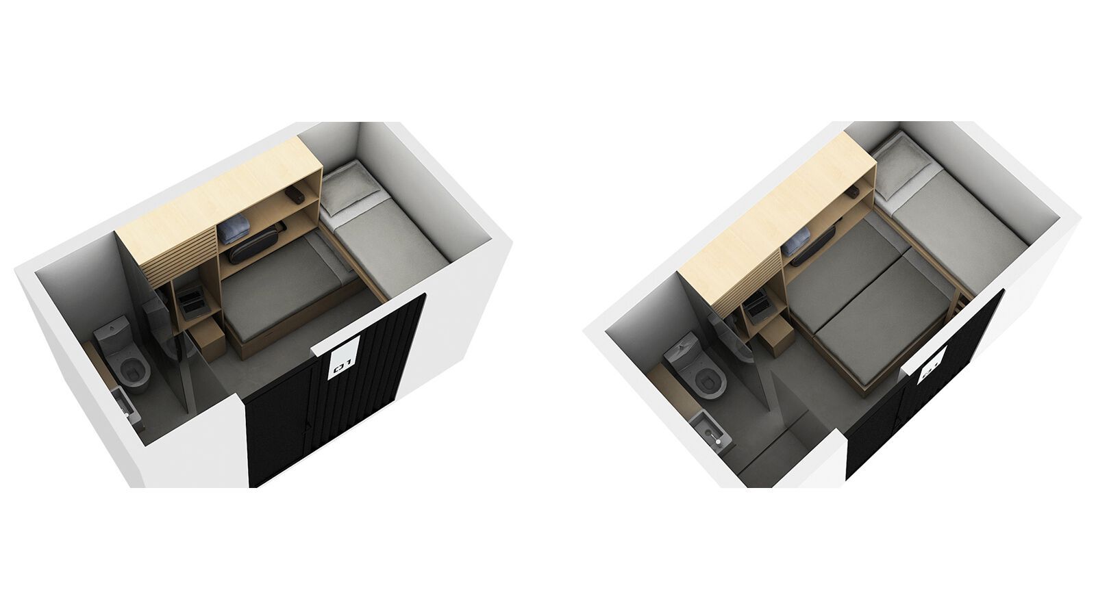 Бетонное бунгало SIT LIV IN ARCH-00077631 - Вид №4