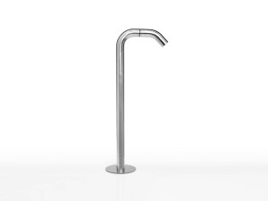 Напольная лампа из нержавеющей стали