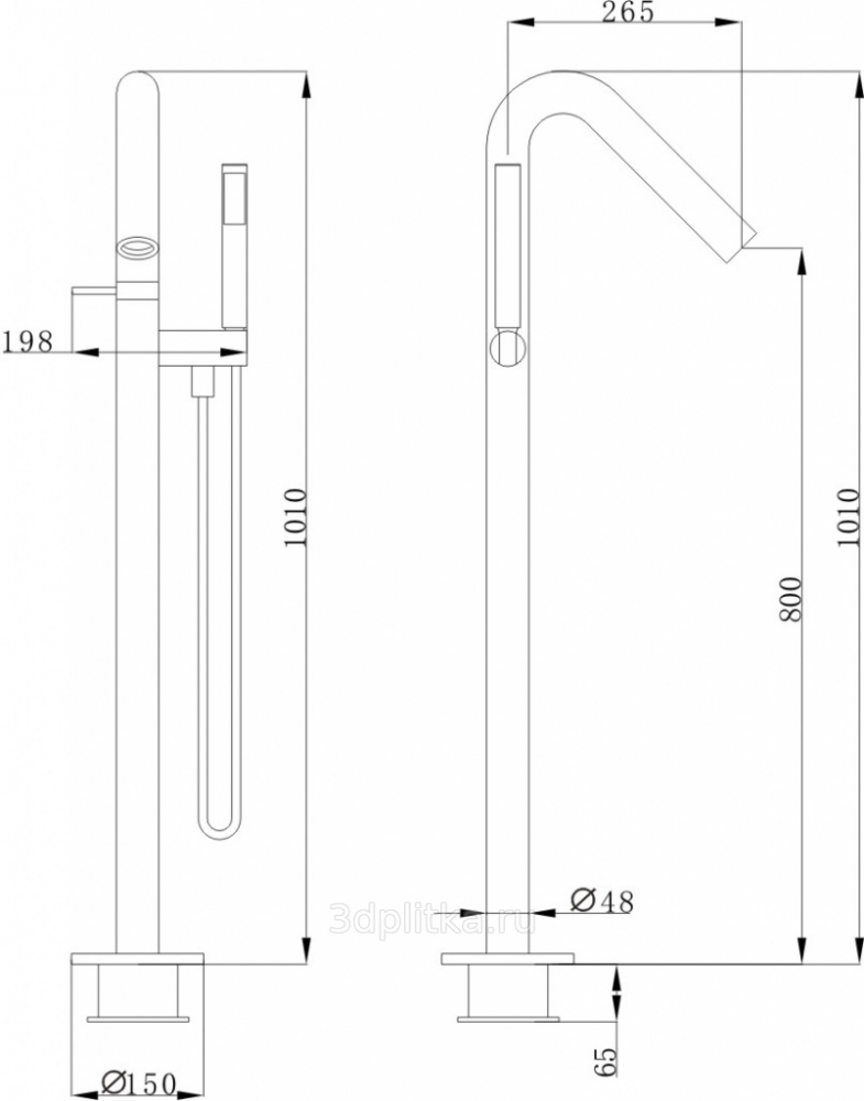 F102 Смеситель SSWW  - Вид №2