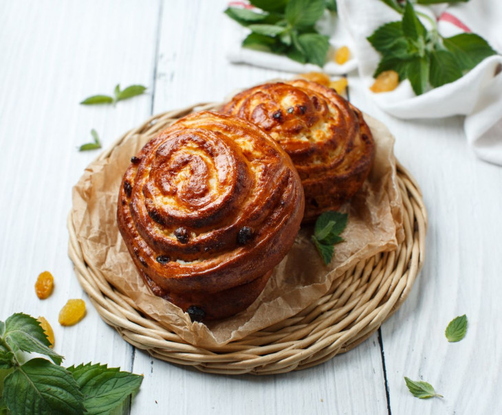 6994 Улитка с изюмом и творогом Вкусляндия 