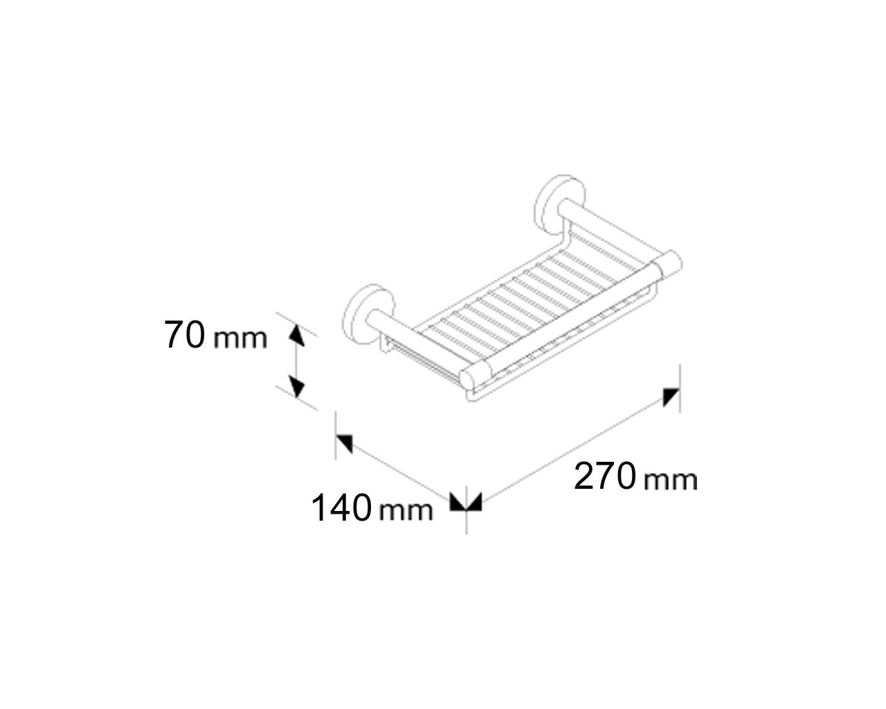 MHA13 Мыльница корзина Merida  - Вид №1