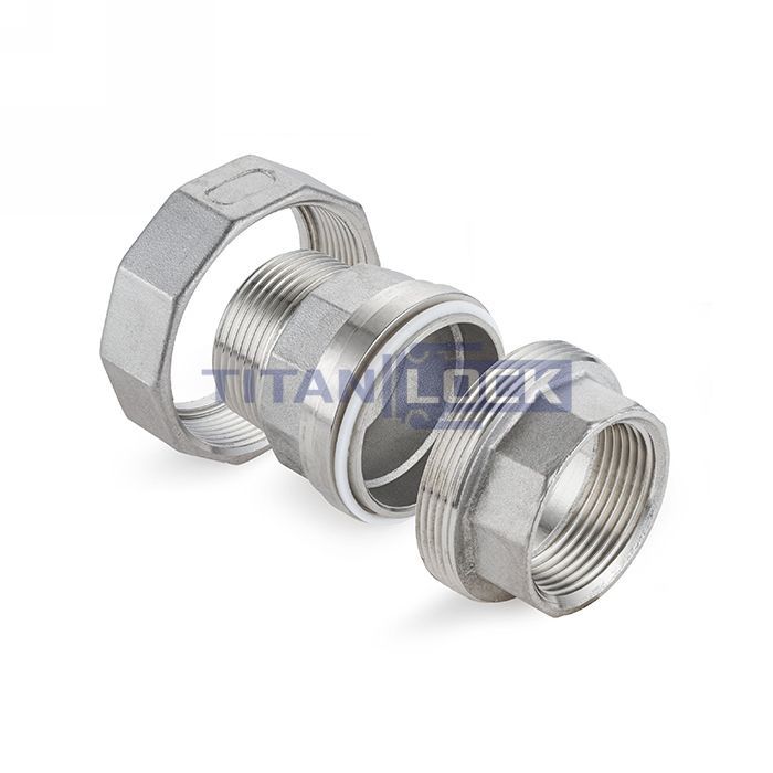 Американка нержавеющая (AISI304) 1/2", ВР/НР TL1/2UFM TITAN LOCK  - Вид №4