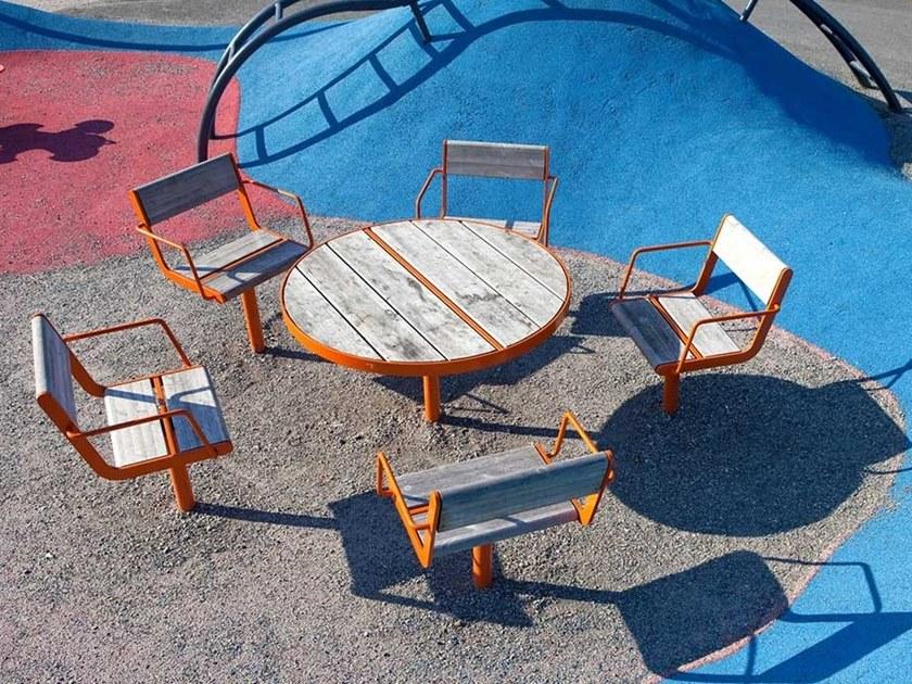 VESTRE Стол для пикника из стали и дерева April sun-id-1381246 - Вид №4