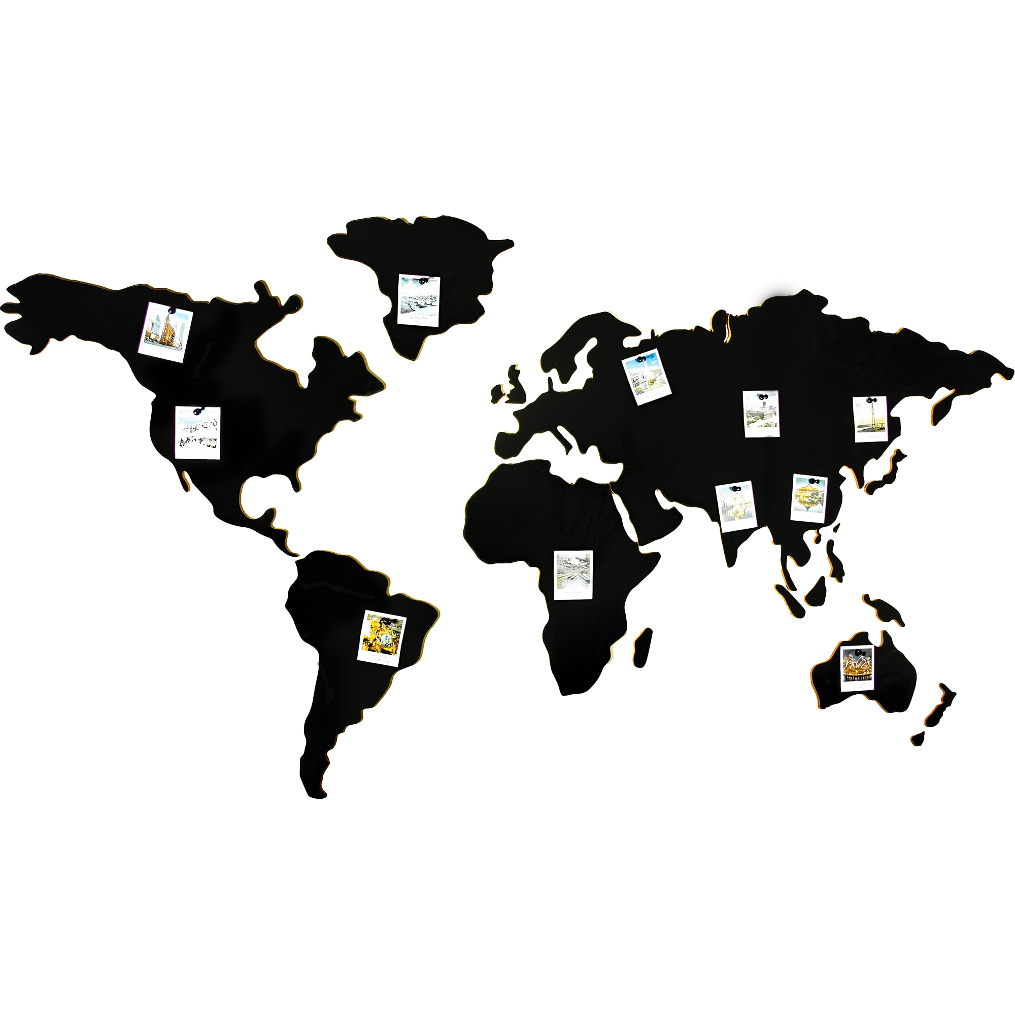 82560138 Доска пробковая «Карта мира» 150х80 см Santreyd  - Вид №3