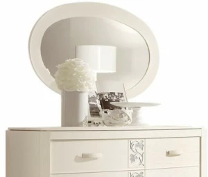 Barnini Oseo Овальное зеркало из дерева с настенной рамой Fashion time Ft10