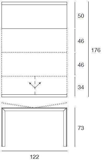Pacini & Cappellini Выдвижная консоль из массива дерева  5421  - Вид №3