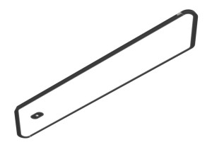 Алюминиевый светодиодный потолочный светильник