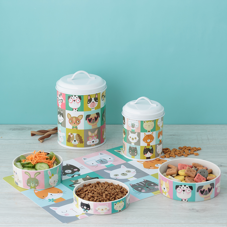 2030.478 Банка для хранения кошачьего корма pawtrait, 1 л Mason Cash  - Вид №1