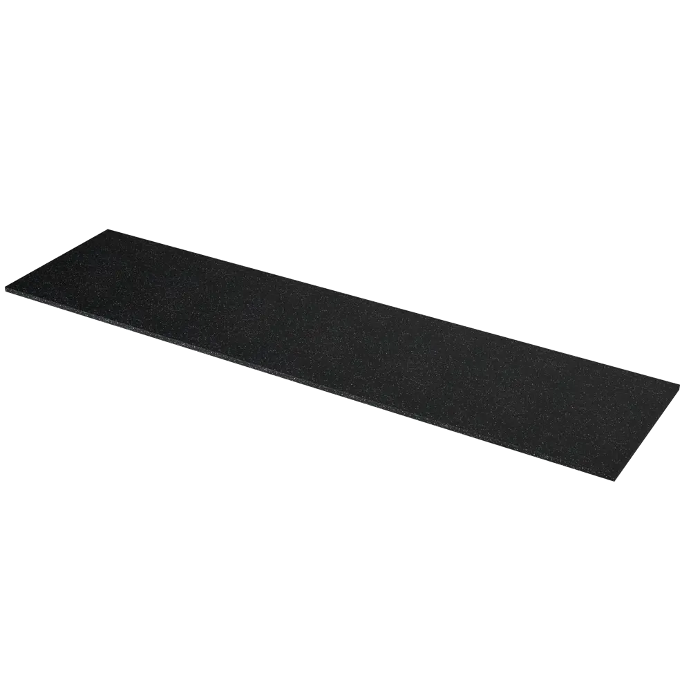 Столешница Найт 240x60x2 см искусственный камень цвет чёрный Santreyd STLM-2089685 - Вид №5