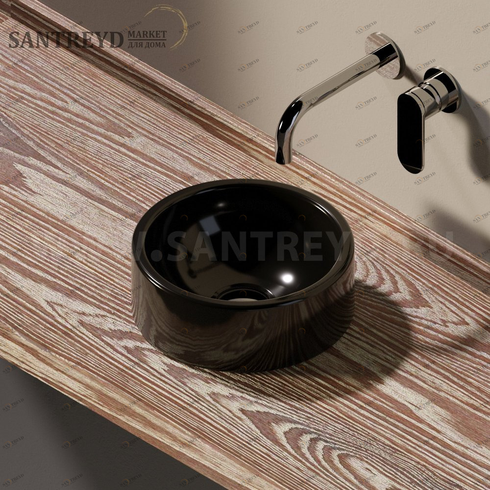 50592229017 Накладная раковина на столешницу  круглая Ceramica Flaminia Twin