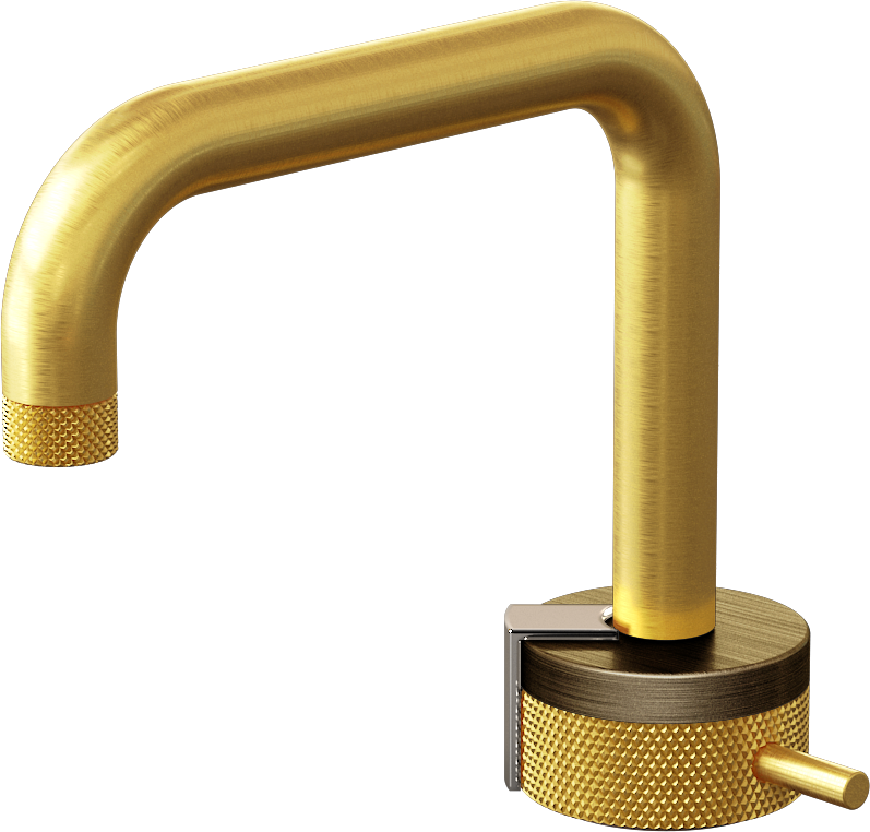 E-11500-R1VBB-L2PN-BAU Однорычажный прогрессивный смеситель для раковины - излив 15,3см GRAFF MOD+