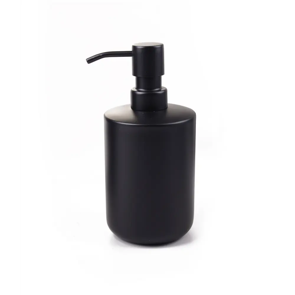 Дозатор для жидкого мыла Raindrops цвет черный Черный металл STLM-2184925