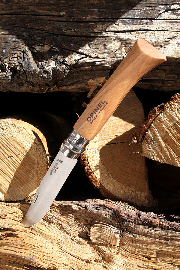 Набор нож Stainless Steel №8 с чехлом 8,5 см Opinel 001089 - Вид №2