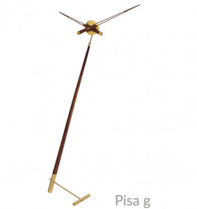 072362 Напольные часы G латунь-орех Nomon Pisa