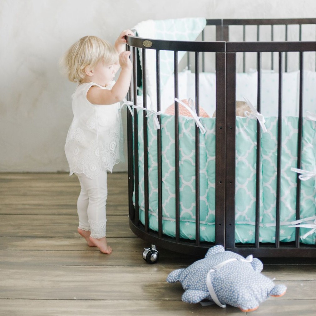 Манеж двухместная кроватка PlayPen 3 в 1 (без матрасов) 125 х 125 см COMFORTBABY  00-3949428 Разноцветный;белый Santreyd  - Вид №8