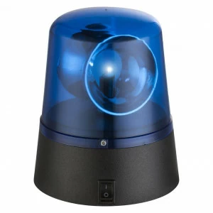 Детская настольная лампа Police "Мигалка" GLOBO  326387 Синий