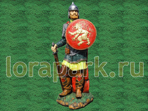 B102-SB.LS БОГАТЫРЬ 1, скульптура бетонная LAB.Space  - Вид №1