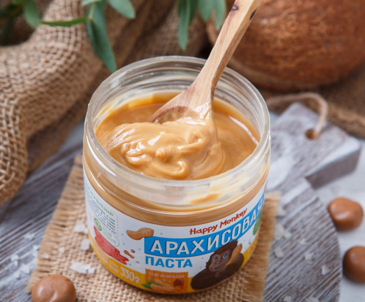 3366 Арахисовая паста "Оригинальная" Вкусляндия  - Вид №1