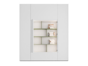 Деревянный секционный книжный шкаф