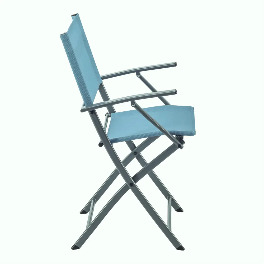 Кресло Naterial Emys Origami складное 54х52х83 см сталь голубой STLM-2023623 - Вид №3