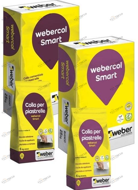 Saint-Gobain Weber Цементный клей без вертикального скольжения Webercol sun-id-1415063