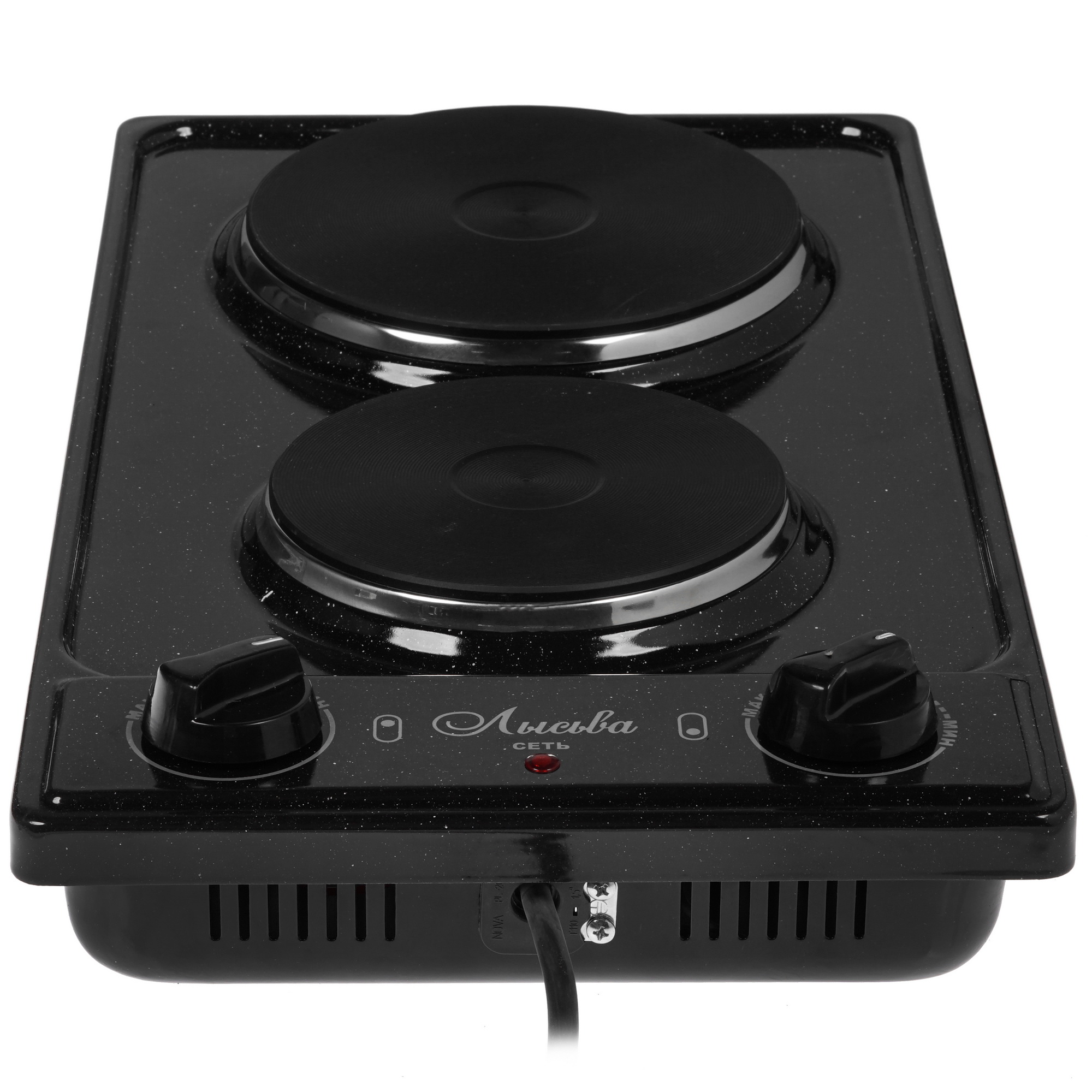 8125609 Плита компактная электрическая Лысьва ЭПБ 22 черный STDN-0143184 - Вид №1