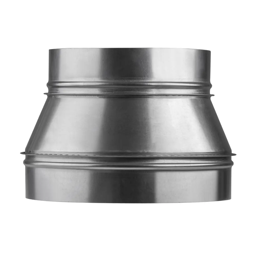 Переходник для круглых воздуховодов Ore ПР400/200 D200/400 мм оцинкованный металл STLM-2188302 - Вид №1