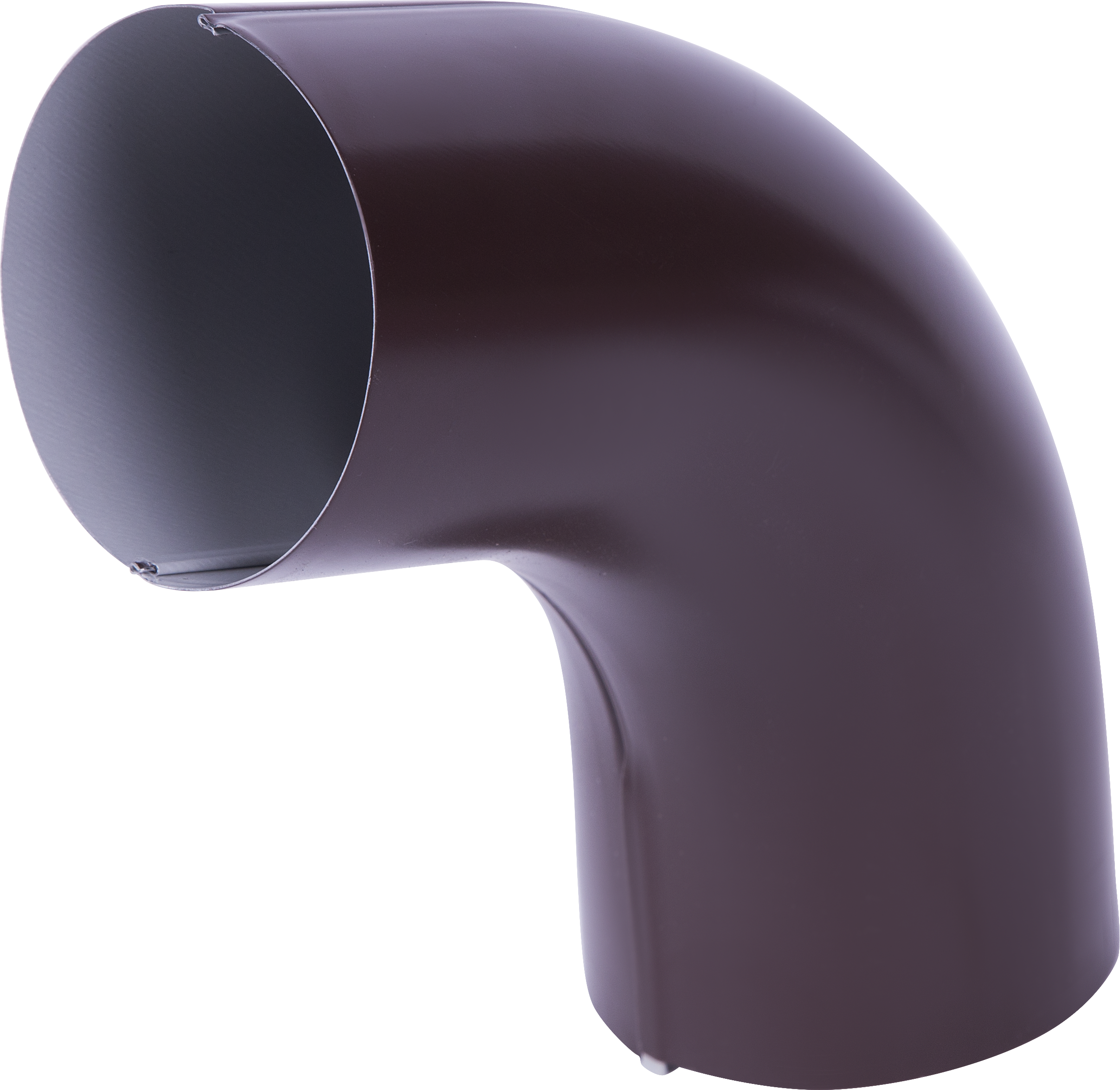 10010157 Колено на 70° для трубы цвет коричневый STLM-0000014 ИНТЕРПРОФИЛЬ