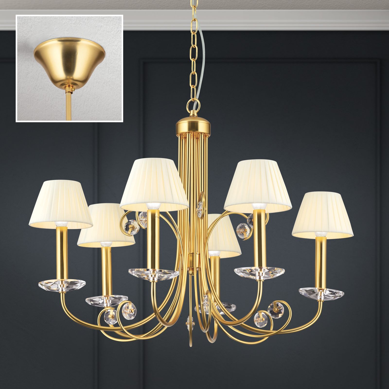 Латунная люстра Orion Ariane ARCH-00009584 - Вид №4