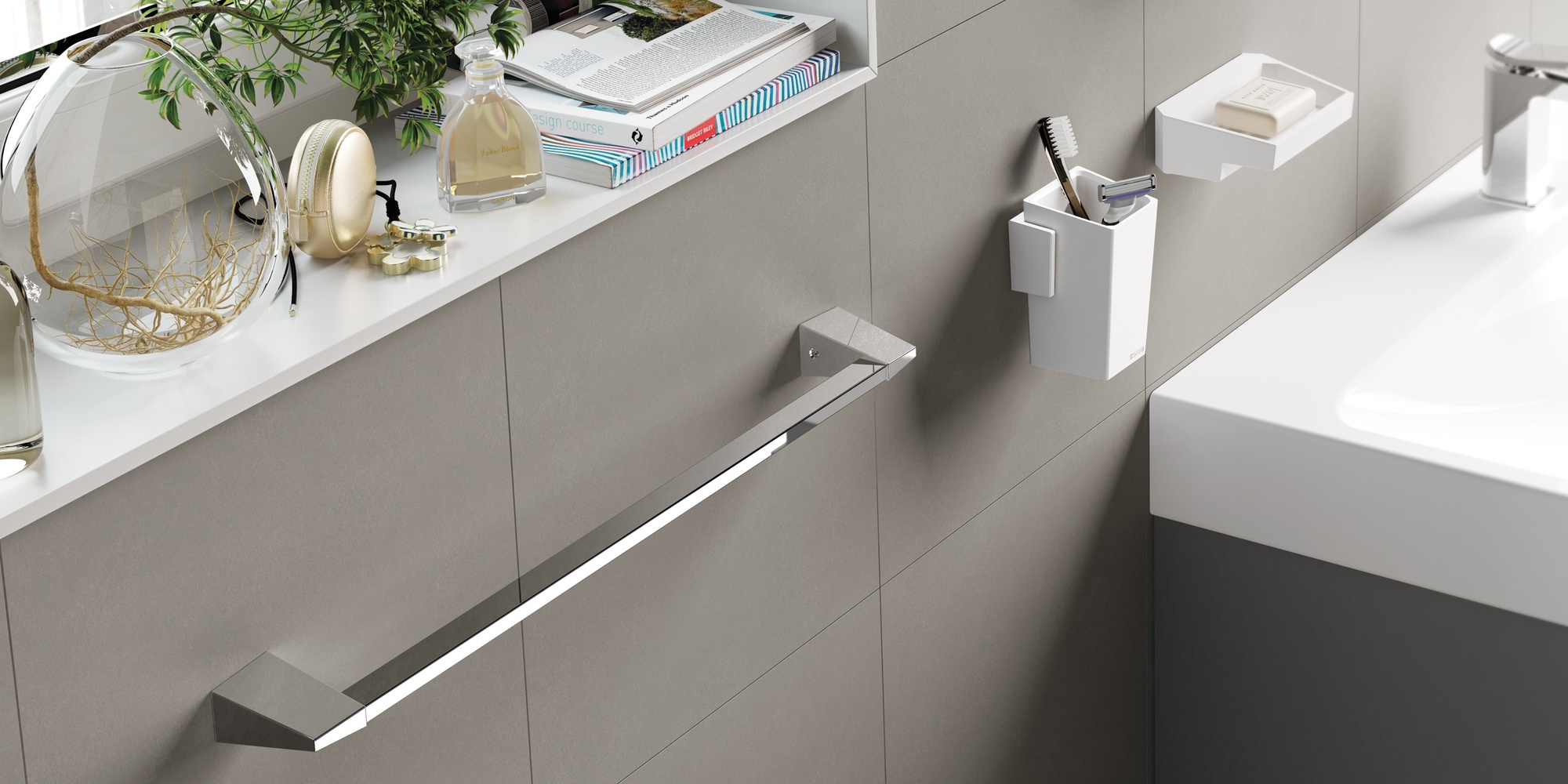 Sonia Полотенцедержатель 500 мм S2-Sport Spirit Хром 156108 - Вид №1