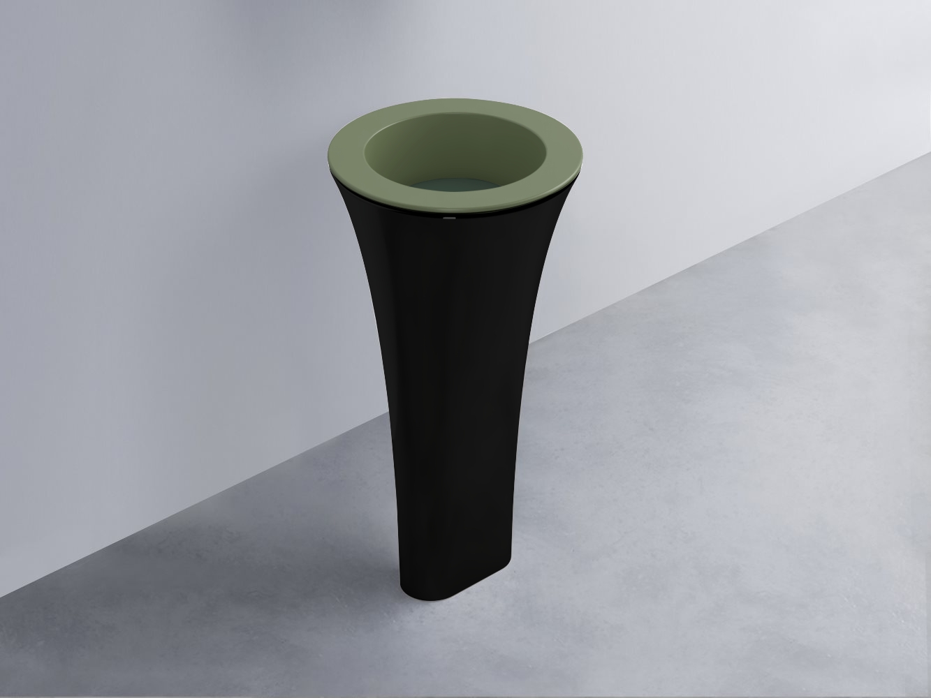 AMLA45-AG+AMPILT-MU+AMCOLT-N Раковина Amedeo Tondo отдельностоящая cielo Enjoy + Amedeo Ceramica Cielo
