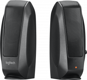 980-000010 Speaker system 2.0 s120,50-20000hz, black, oem Logitech