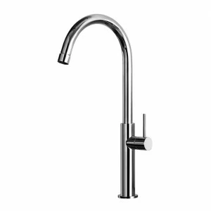 Латунь. 322. Смеситель для кухонной мойки. Quadrodesign