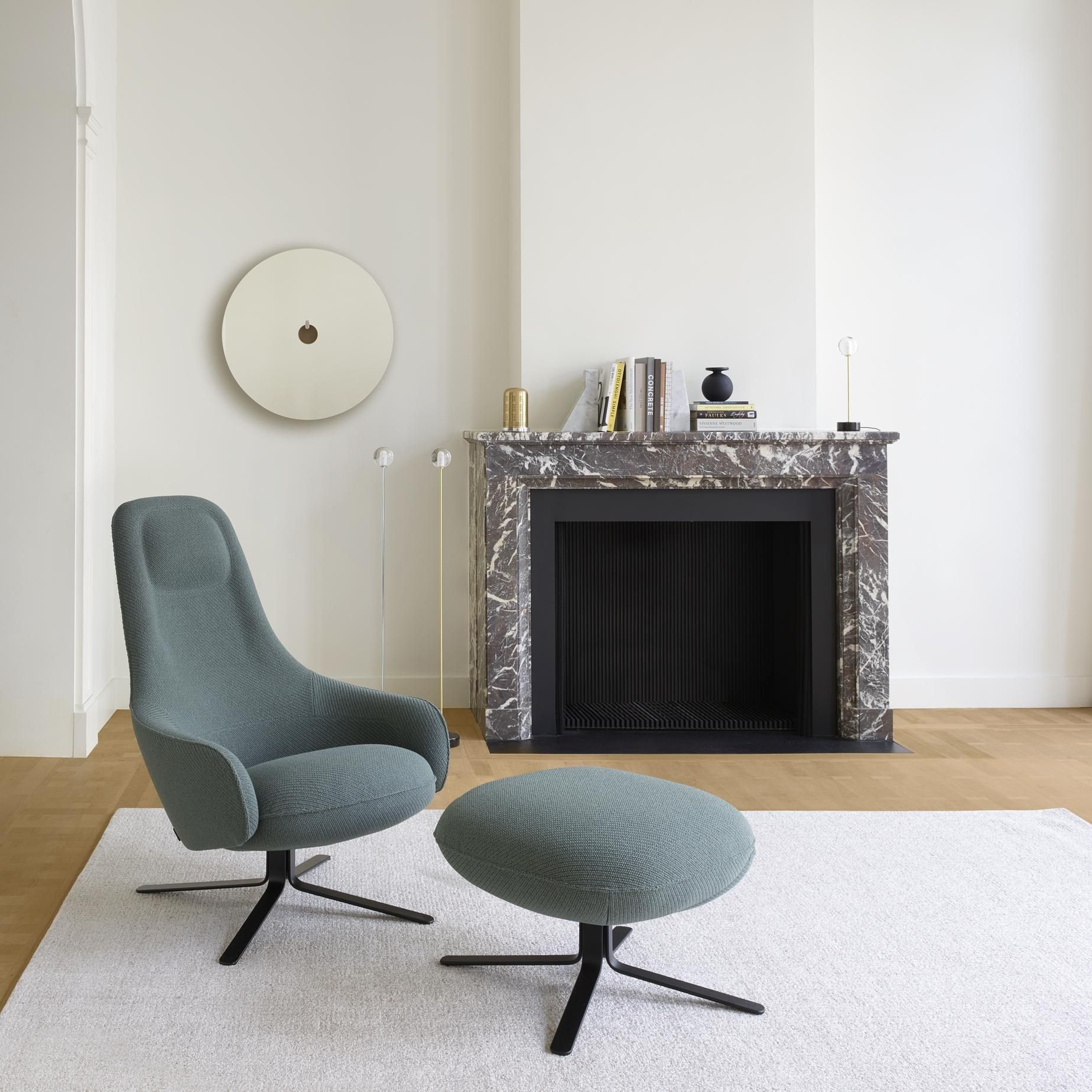 Тканевое кресло с подлокотниками Ligne Roset ARCH-00143150 - Вид №2