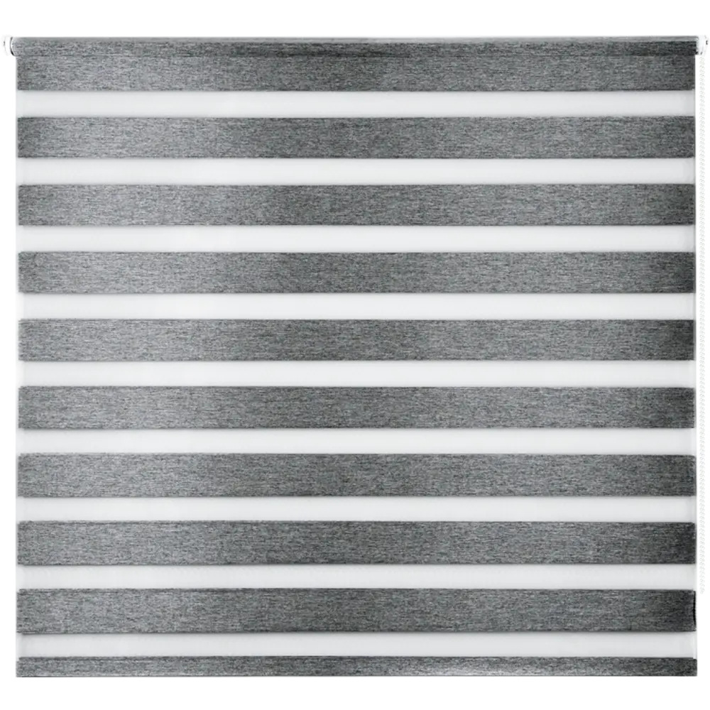 Штора рулонная день-ночь блэкаут Miamoza 160x175 см серая Д/Н BLACKOUT STLM-2126903