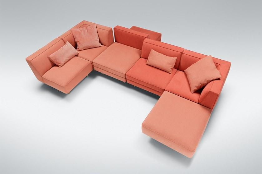 Sits Модульный угловой диван из ткани sun-id-1474759 - Вид №5