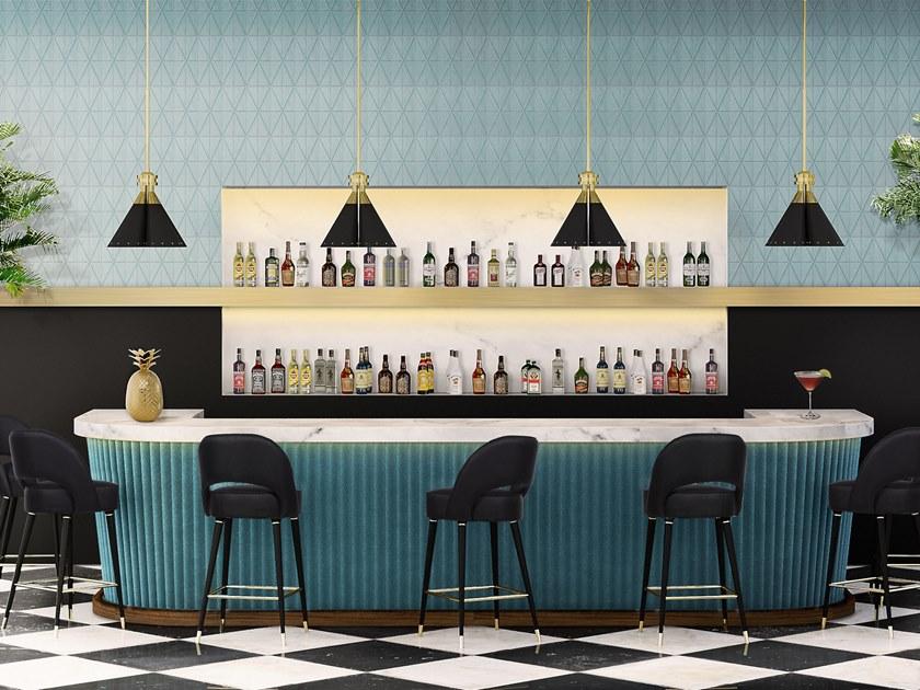 Essential Home Барный стул с подставкой для ног Collins sun-id-1381877 - Вид №5