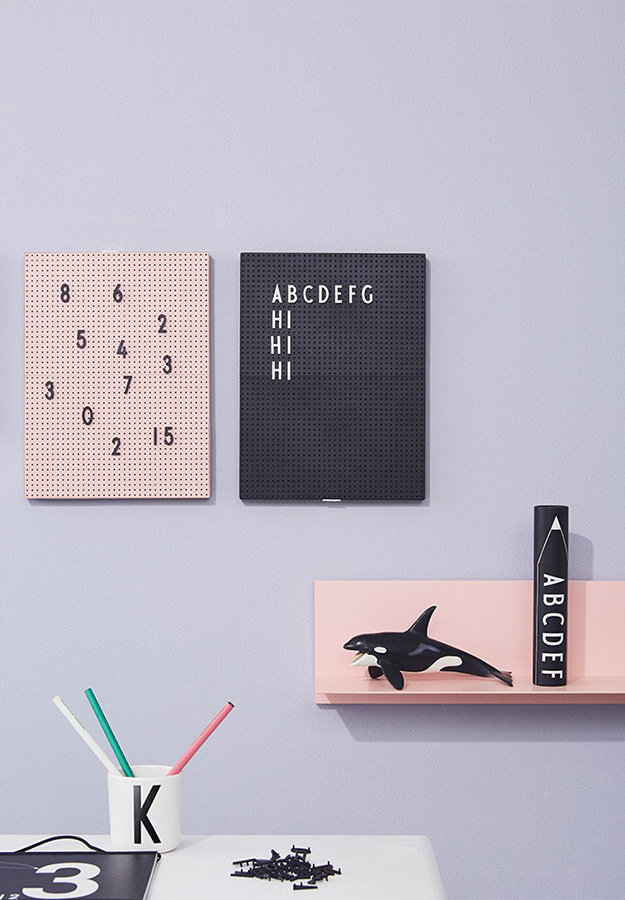 Доска для объявлений A4 черная Design Letters 20203100BLACK - Вид №2