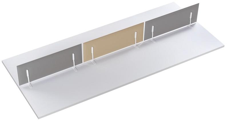 Caimi Brevetti Перегородка стола из звукопоглощающей ткани Snowsound technology sun-id-1434027 - Вид №3