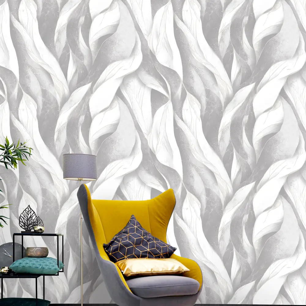 Флизелиновые обои ELYSIUM Каменный цветок с абстрактным узором 89389835 STLM-1564906 - Вид №2