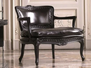 Longhi Кожаное кресло с подлокотниками Loveluxe X 615