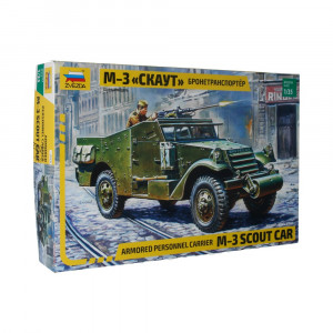 3619 Модель сборная Бронетранспортер М-З Скаут 3519 1/35 ZVEZDA