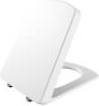 Сиденье для унитаза Sorti Duroplast, белое с металлическими петлями / KC2102.02.0000E Sorti Creavit 