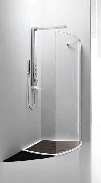 ARBLU Угловая душевая кабина с поддоном Aqua sun-id-1399782 - Вид №1